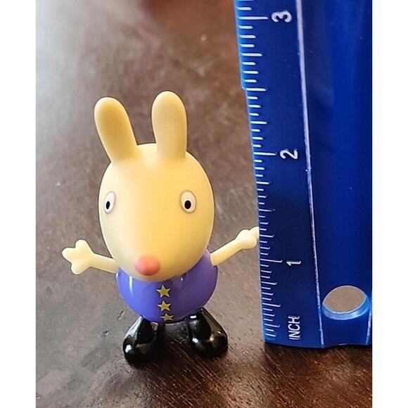 Jazwares Peppa Pig Rebecca Rabbit Blue Outfit with Stars (2003) - Picture 2 of 5